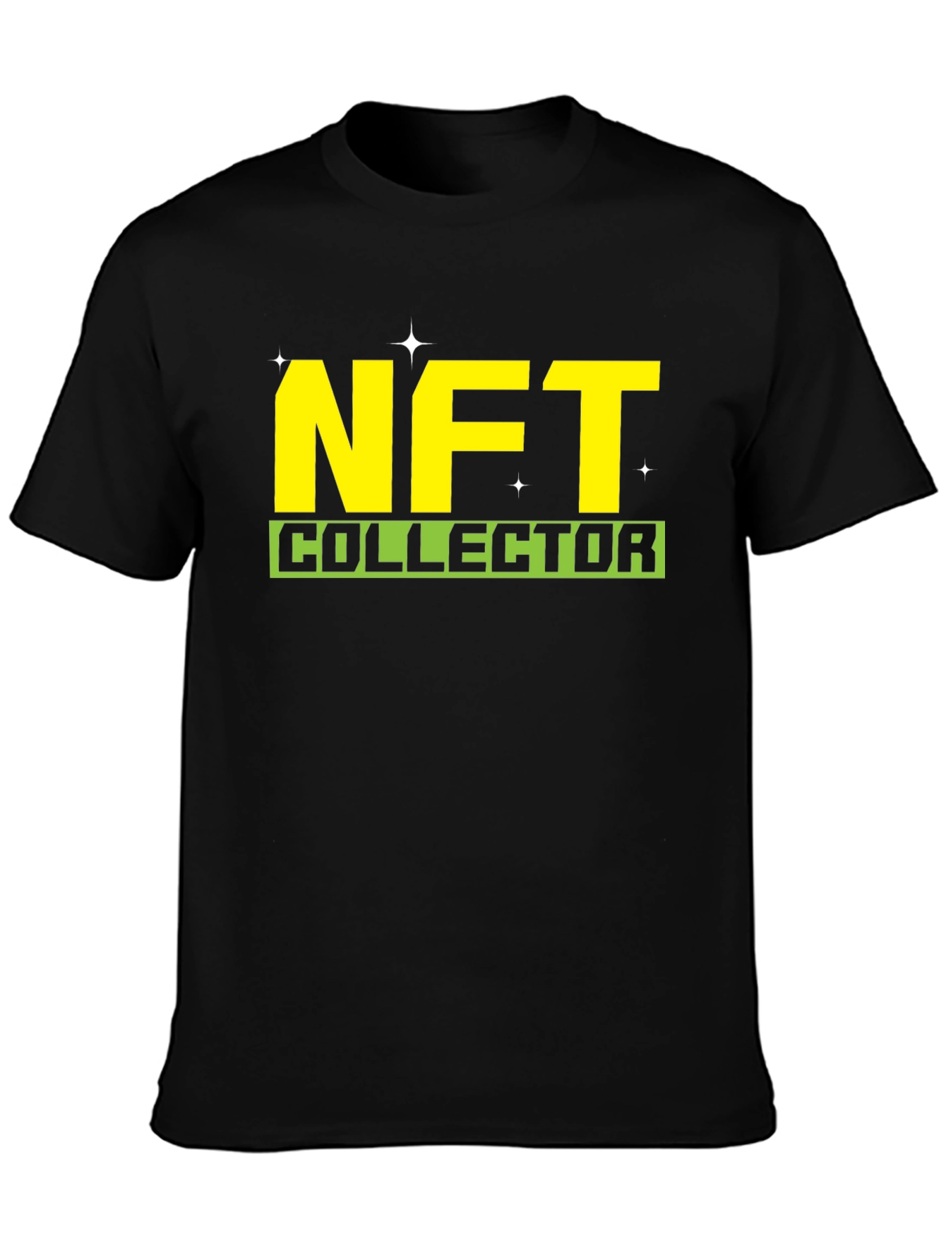 NFT Collector Graphic T-Shirt - Black