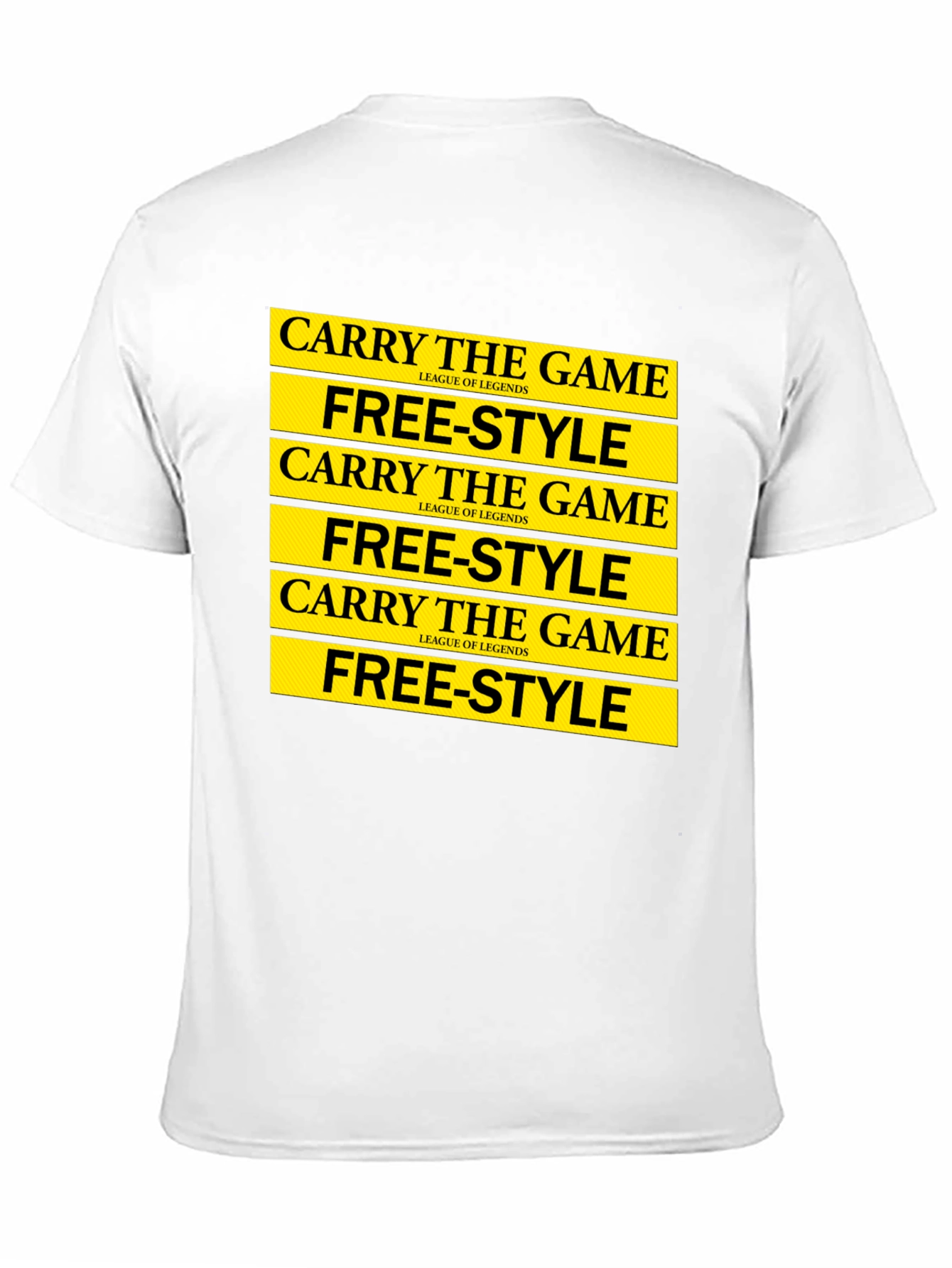League of Legends Carry the Game Free-Style T-Shirt