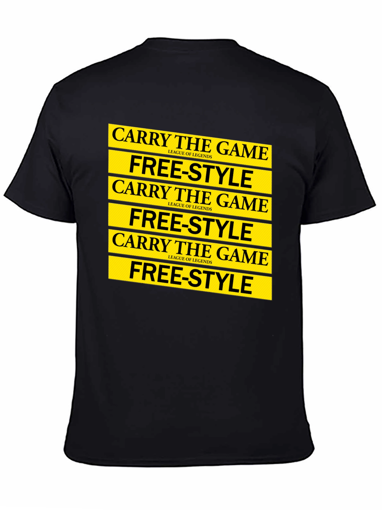 League of Legends Carry the Game Free-Style T-Shirt