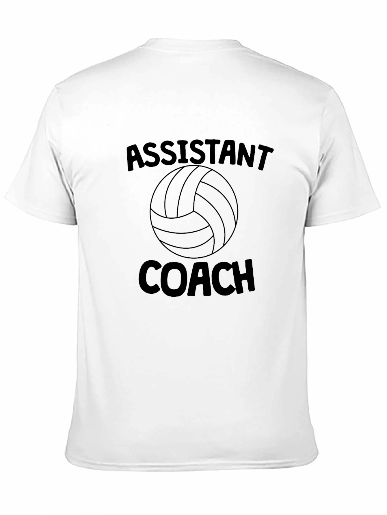 Assistant Coach Volleyball Graphic Tee