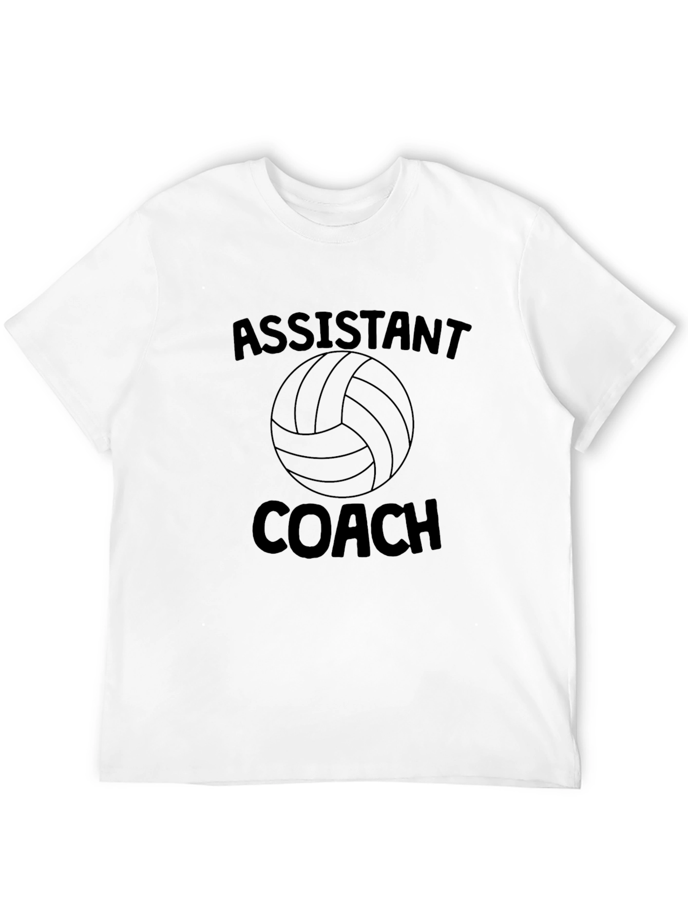 Assistant Coach Volleyball Graphic Tee