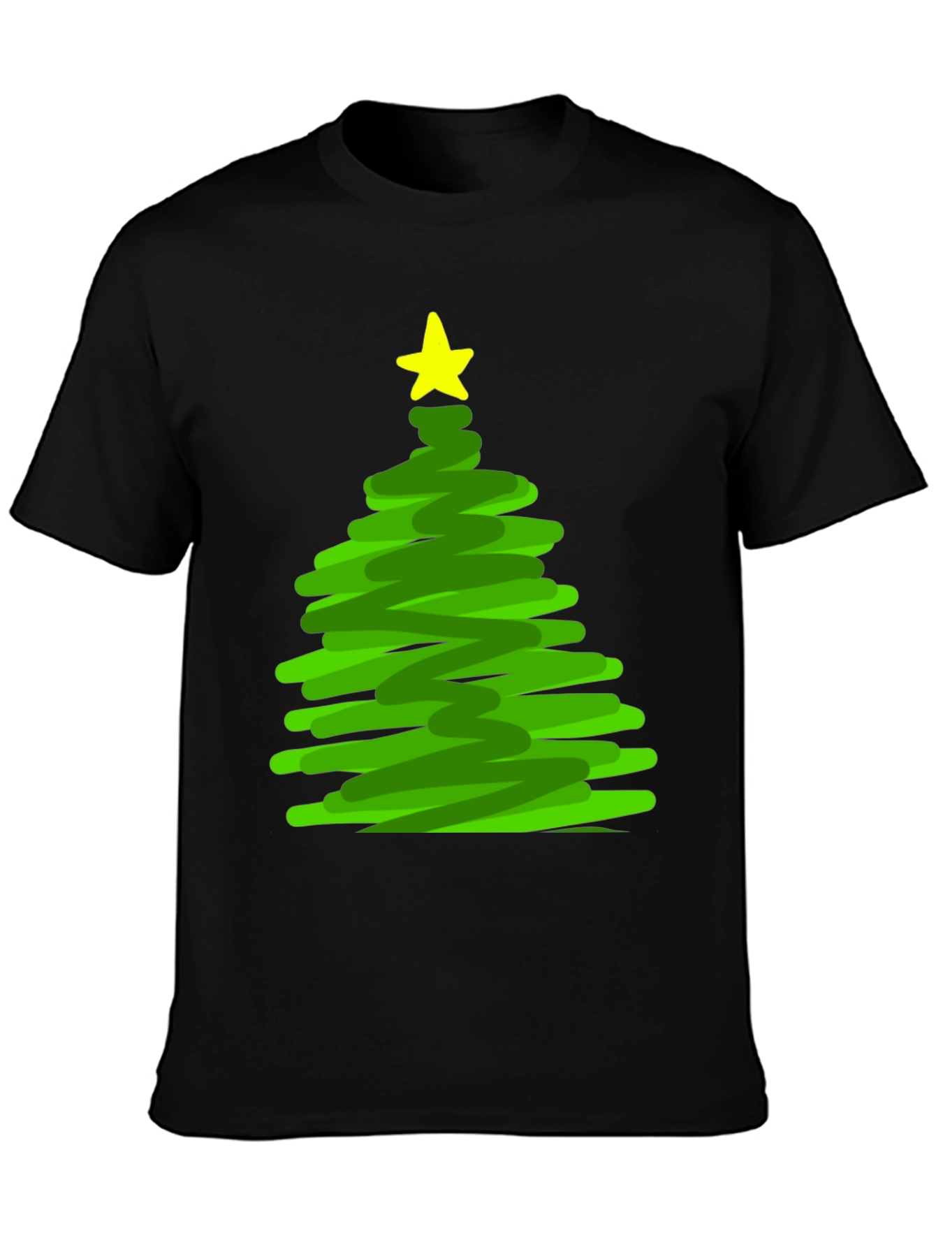 Christmas Tree Doodle T-Shirt