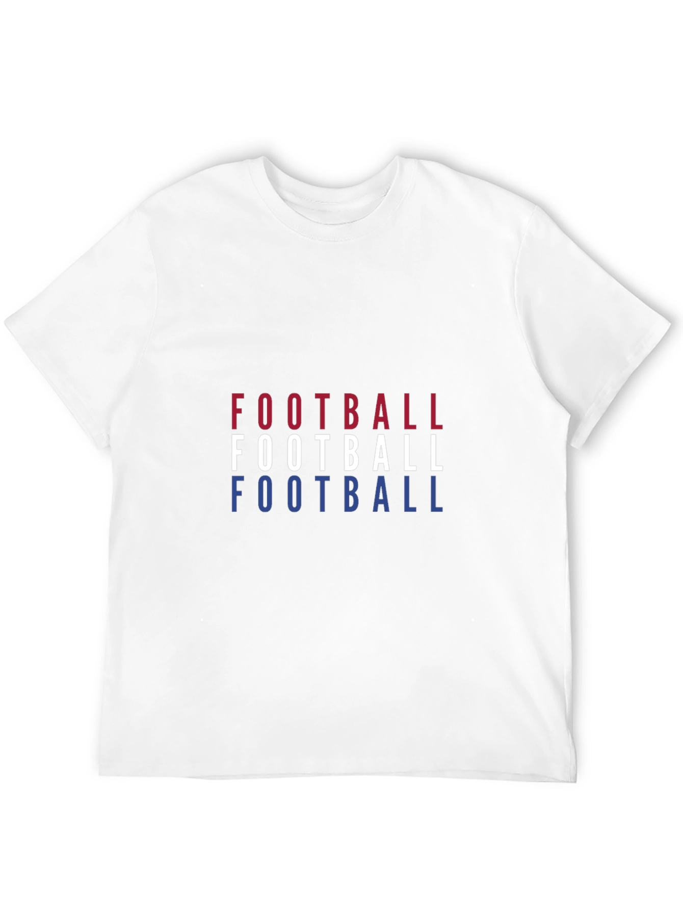 Football Graphic T-Shirt Stylish Sports Tee