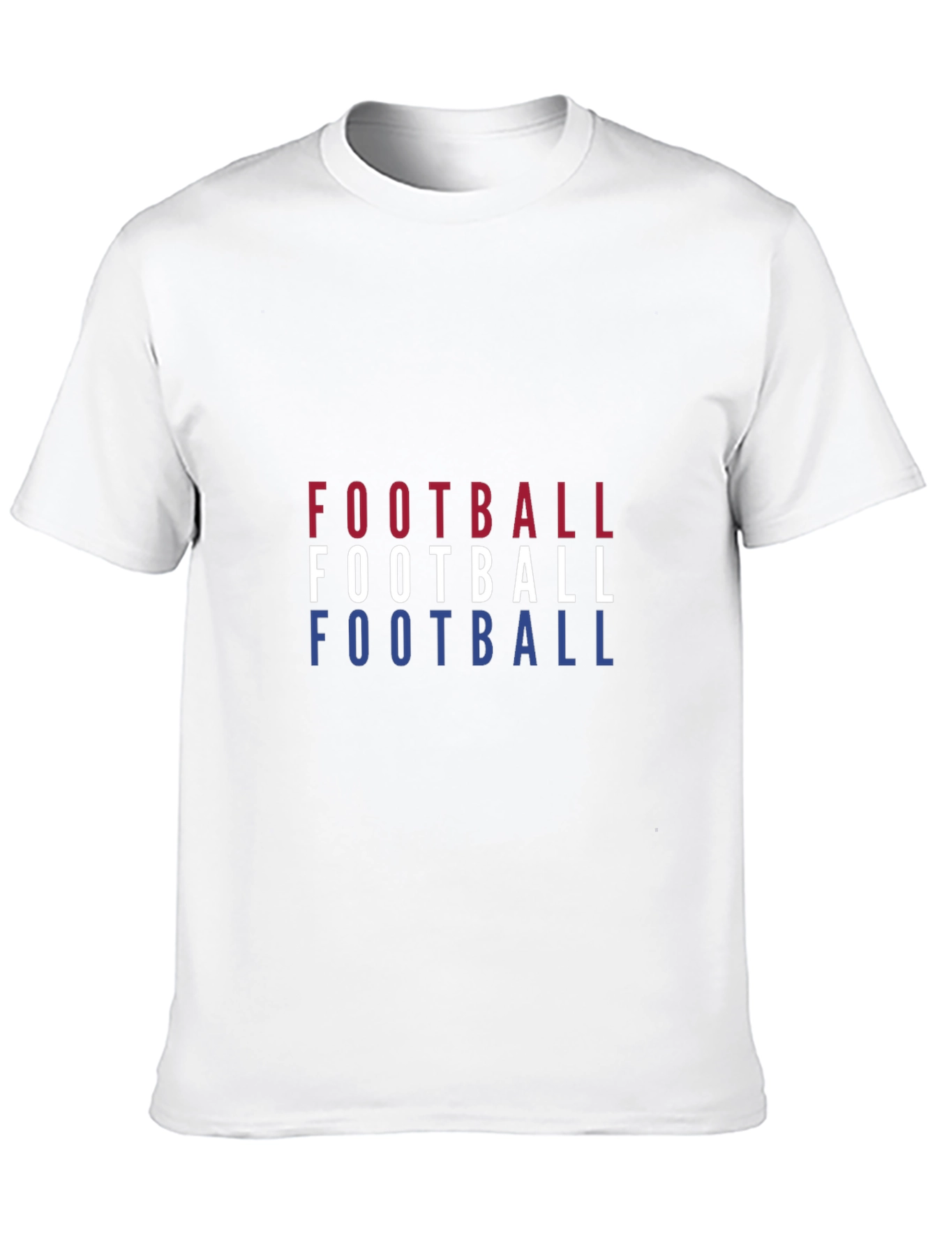 Football Graphic T-Shirt Stylish Sports Tee