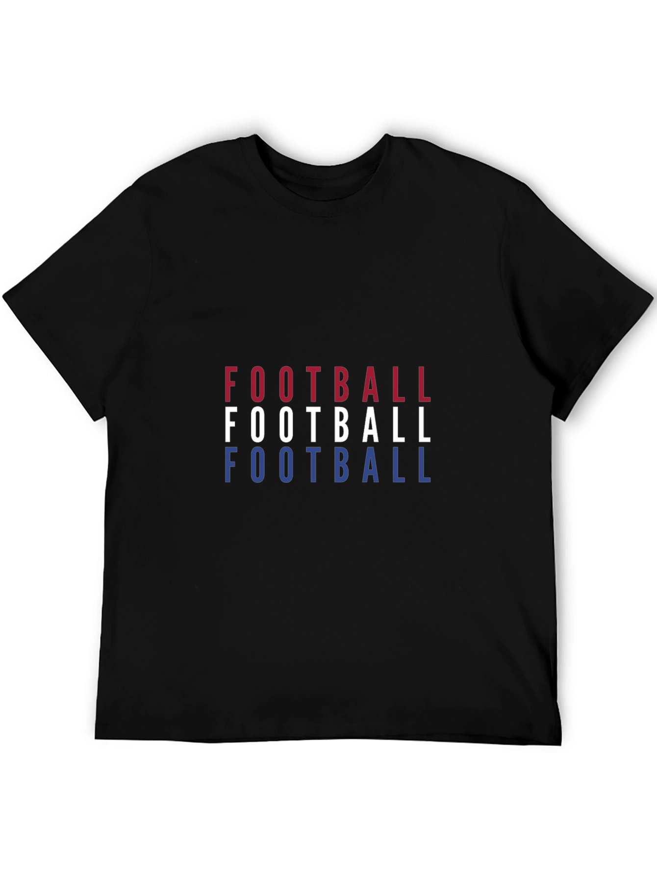Football Graphic T-Shirt Stylish Sports Tee