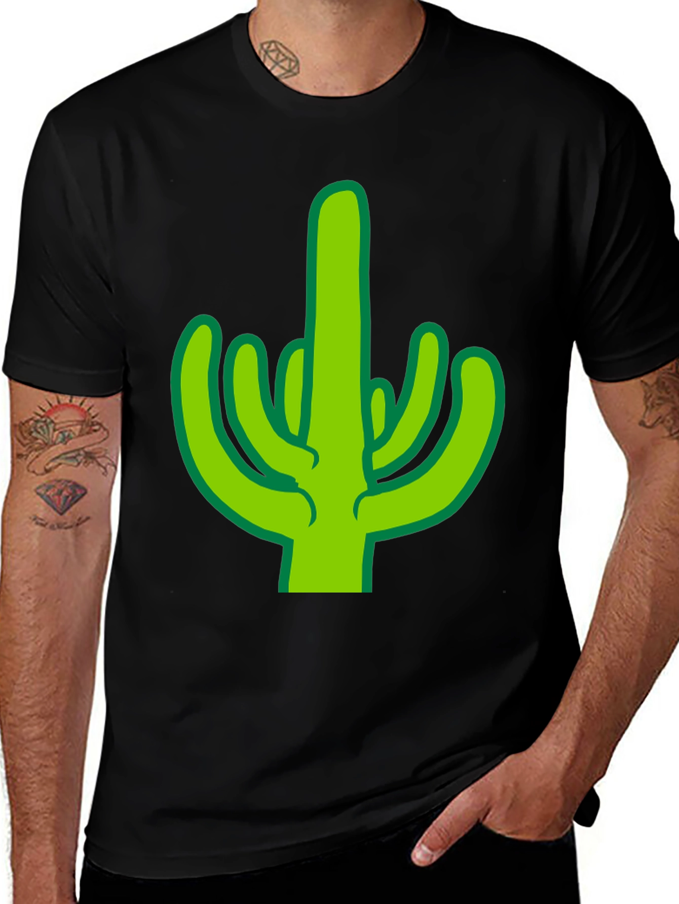 Cactus Graphic Tee - Desert Humor T-Shirt