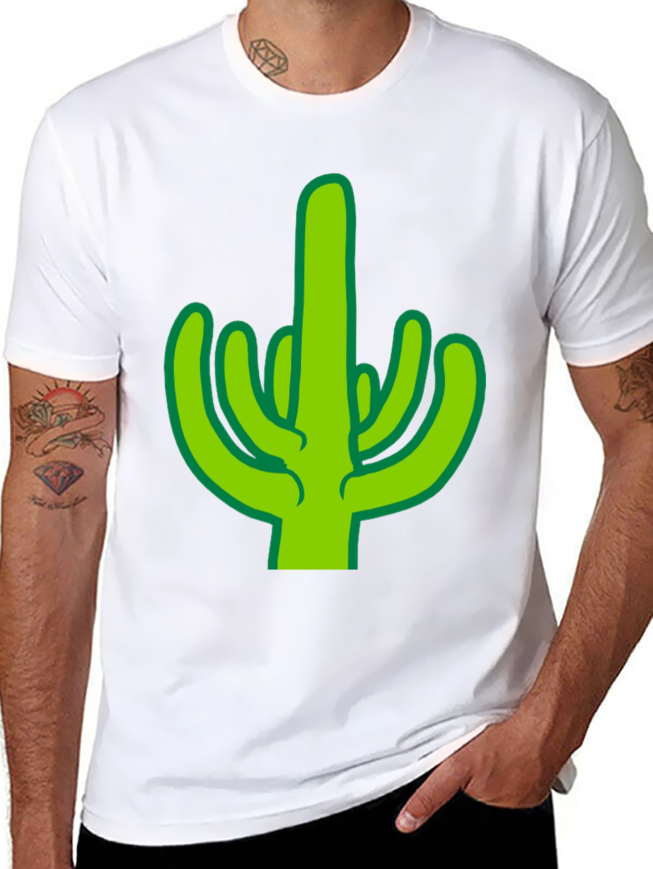 Cactus Graphic Tee - Desert Humor T-Shirt