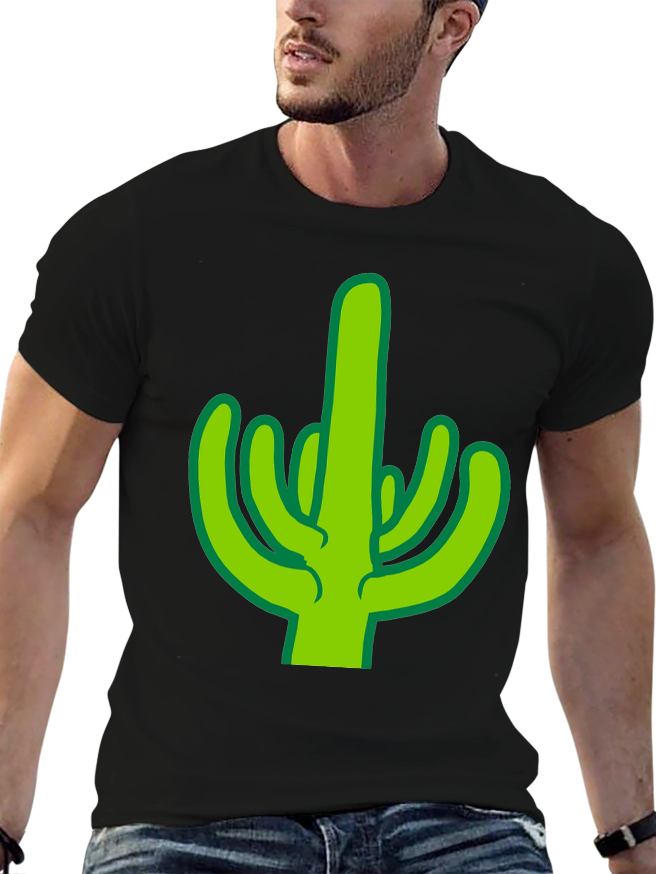 Cactus Graphic Tee - Desert Humor T-Shirt
