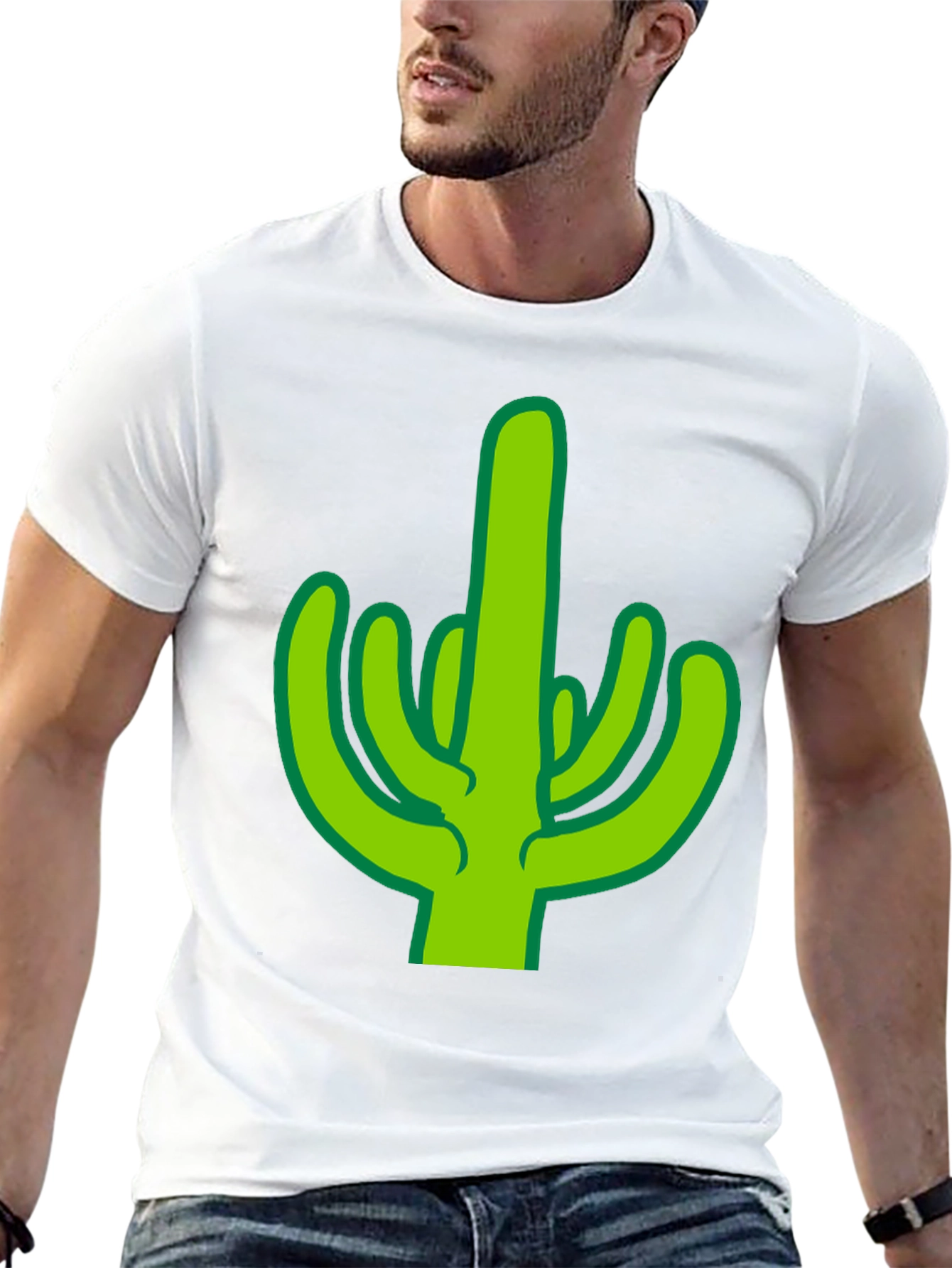 Cactus Graphic Tee - Desert Humor T-Shirt