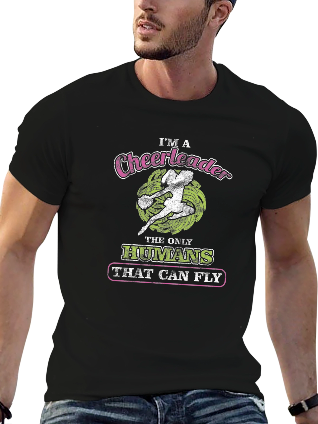 Im a Cheerleader Graphic T-Shirt