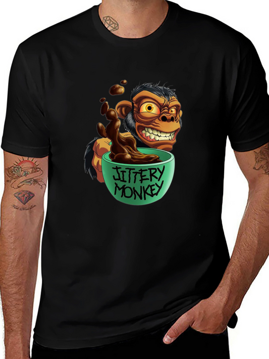 Jittery Monkey Graphic Tee