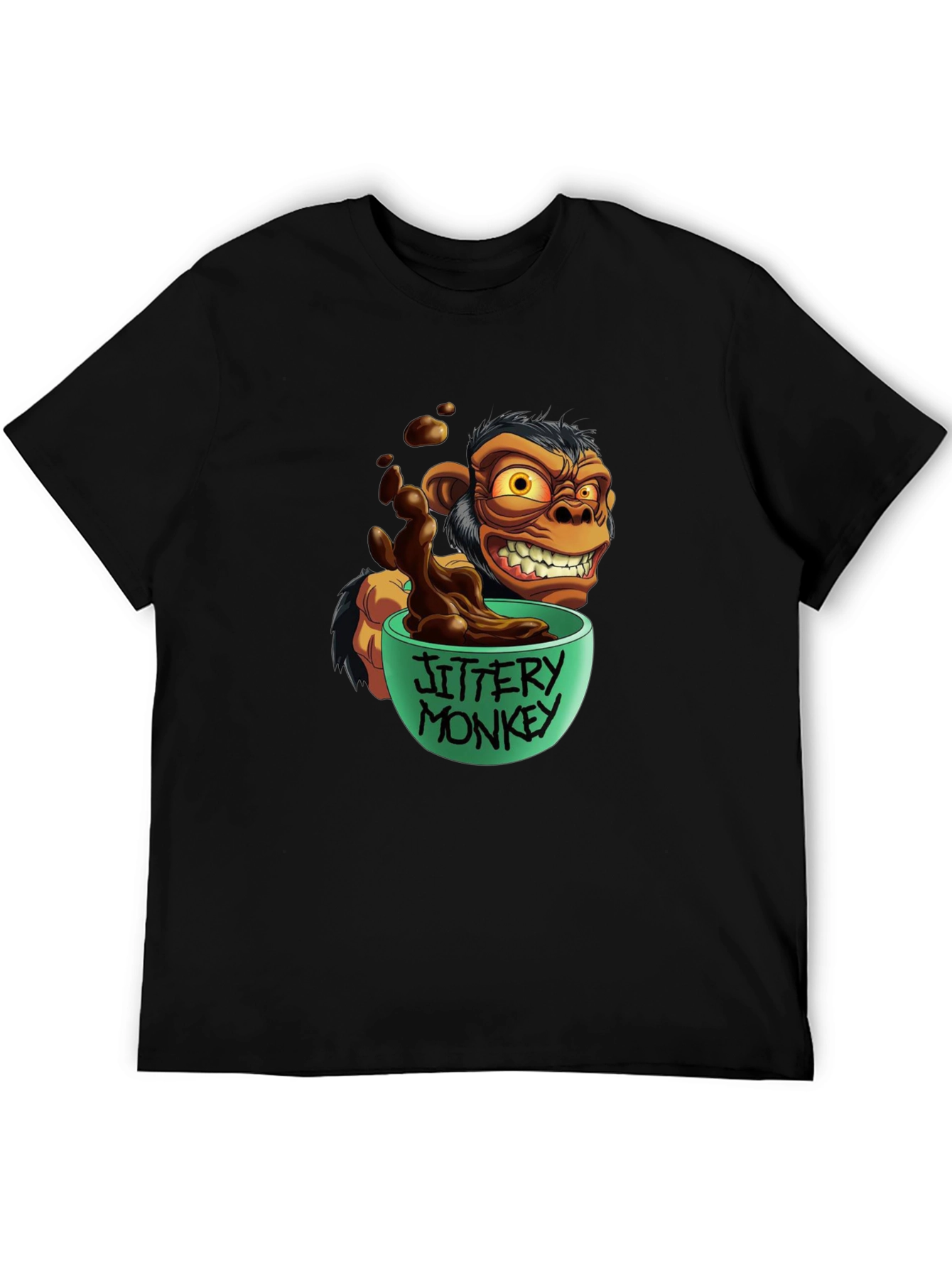 Jittery Monkey Graphic Tee