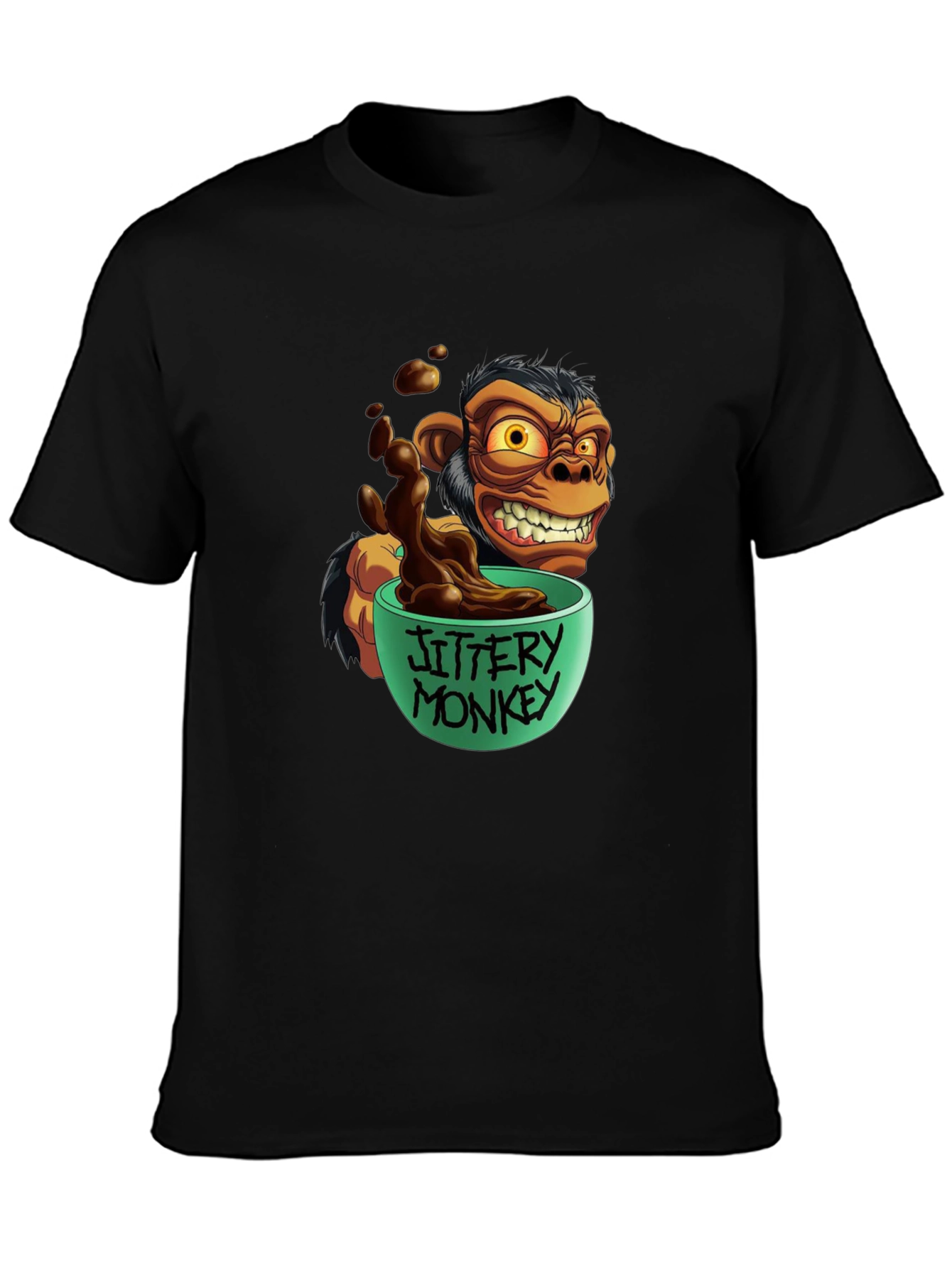 Jittery Monkey Graphic Tee