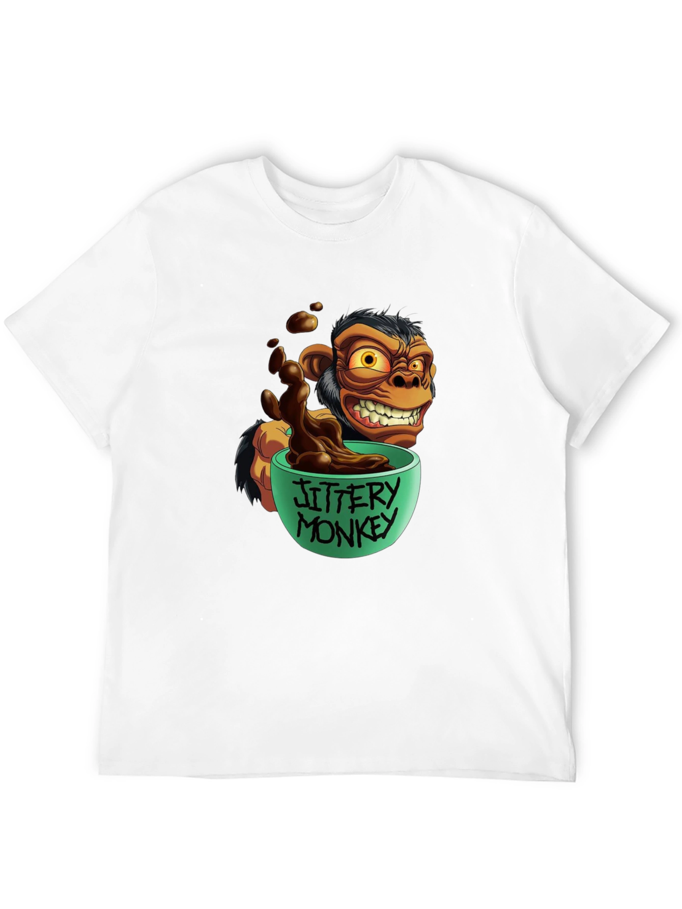 Jittery Monkey Graphic Tee