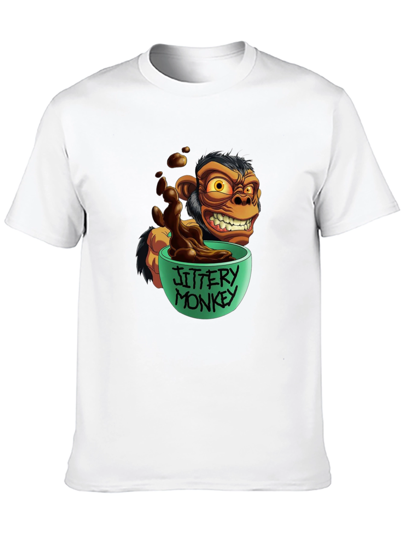Jittery Monkey Graphic Tee
