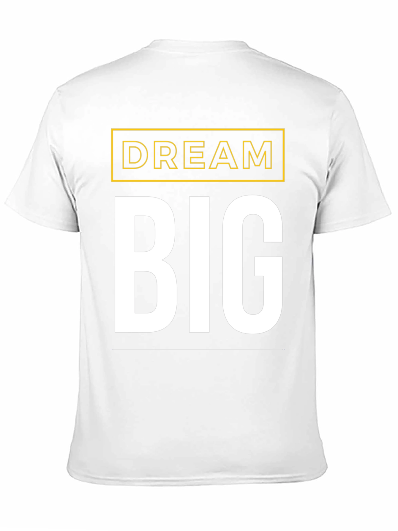 Dream Big Graphic Tee - Motivational Black T-Shirt