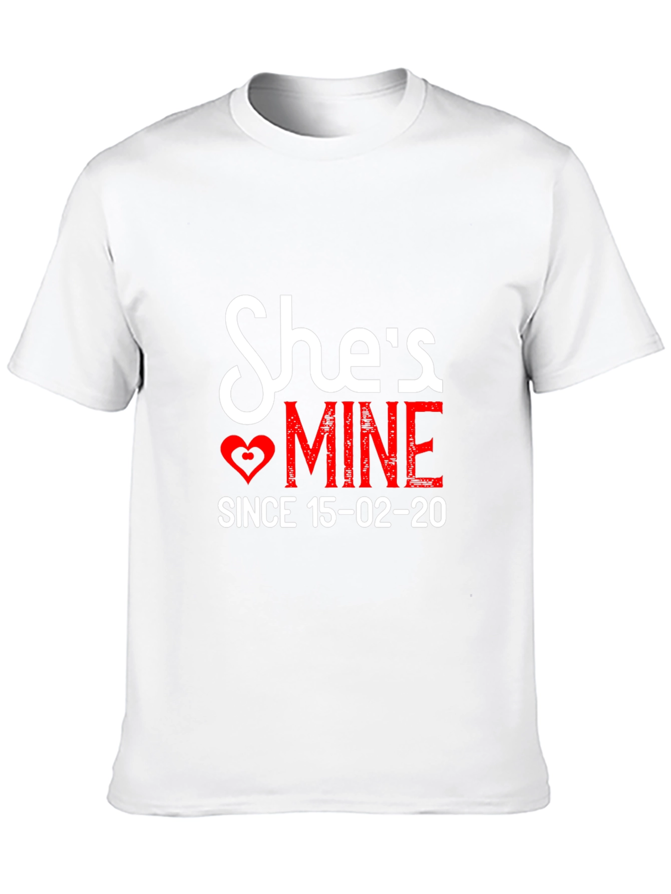 Shes Mine T-Shirt Anniversary Valentines Day