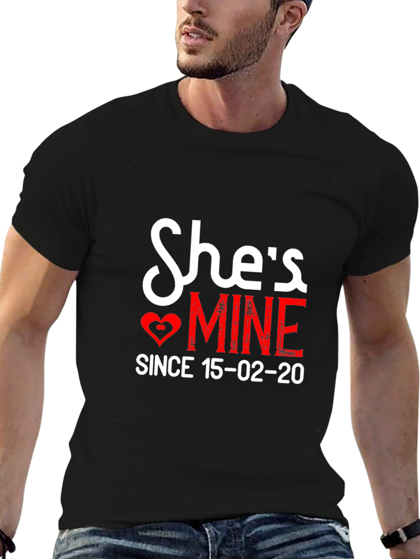 Shes Mine T-Shirt Anniversary Valentines Day