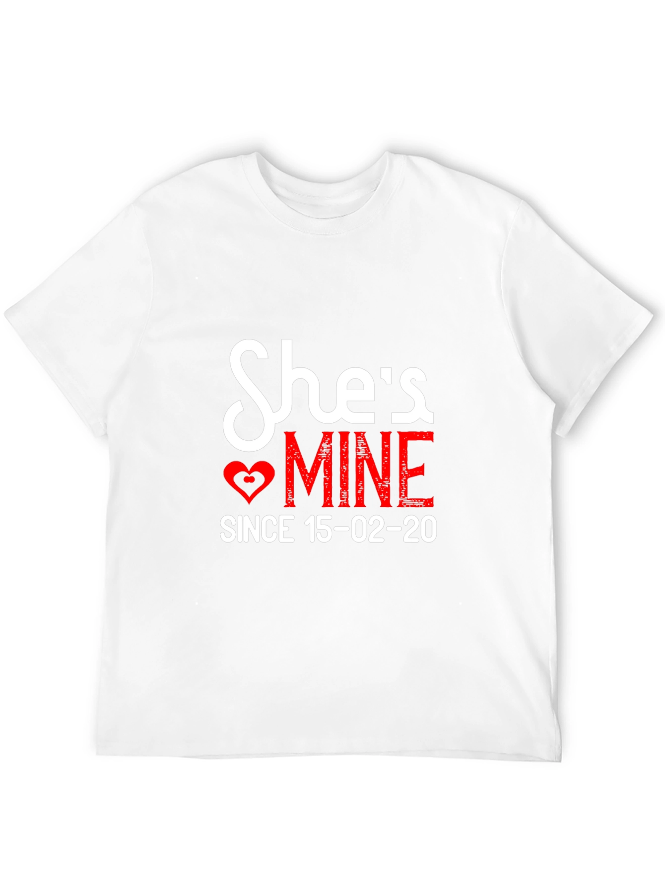 Shes Mine T-Shirt Anniversary Valentines Day