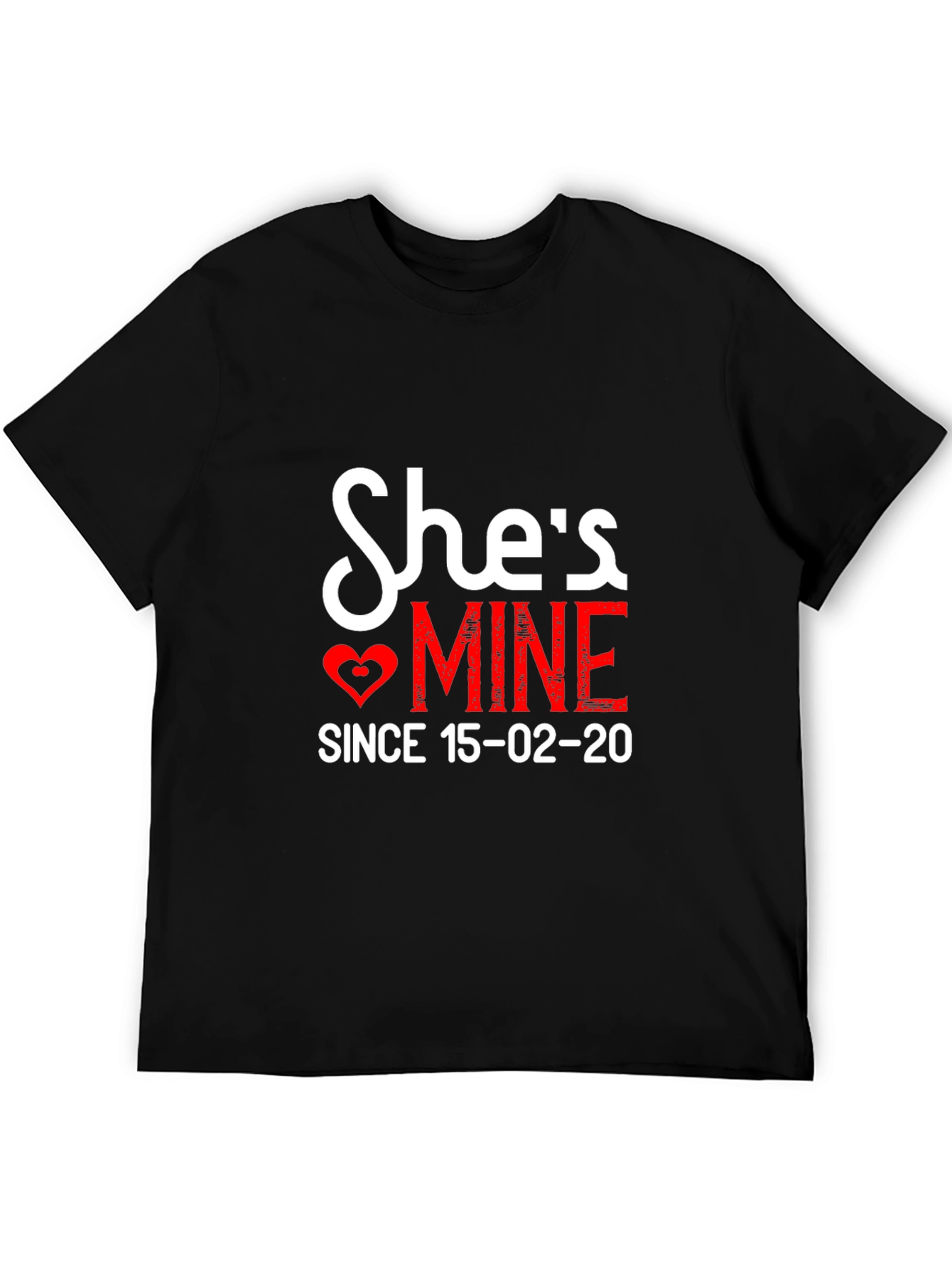Shes Mine T-Shirt Anniversary Valentines Day