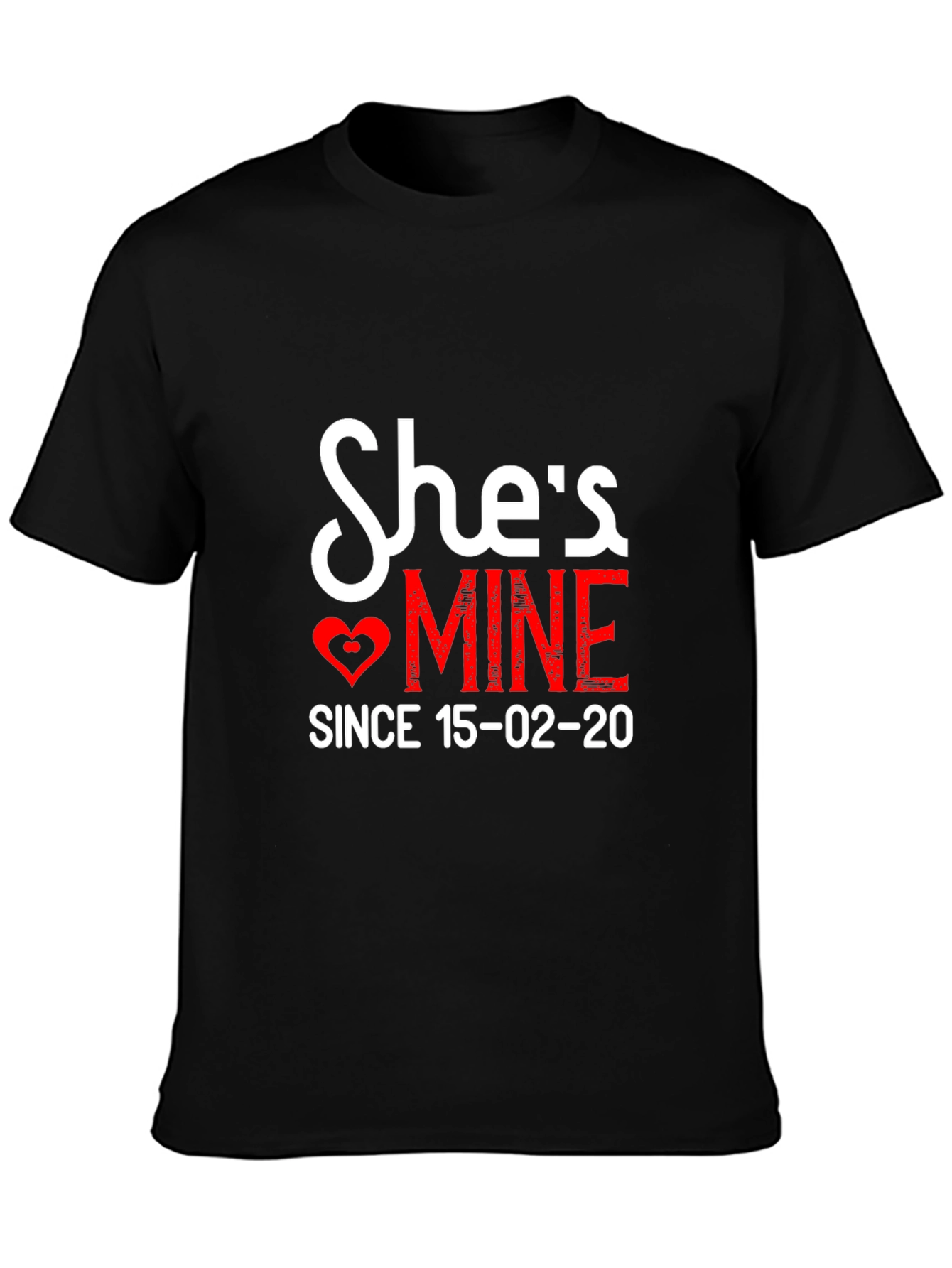 Shes Mine T-Shirt Anniversary Valentines Day