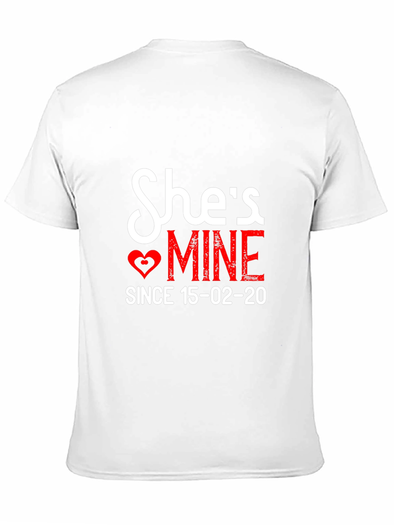Shes Mine T-Shirt Anniversary Valentines Day