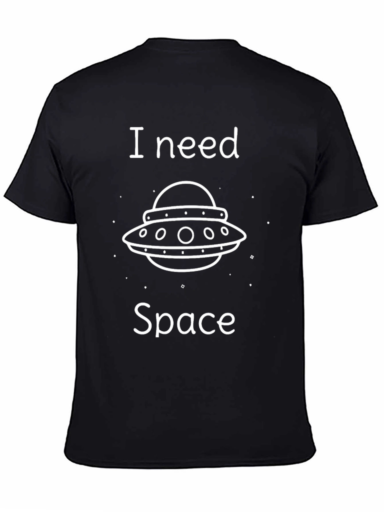 I Need Space UFO Graphic T-Shirt