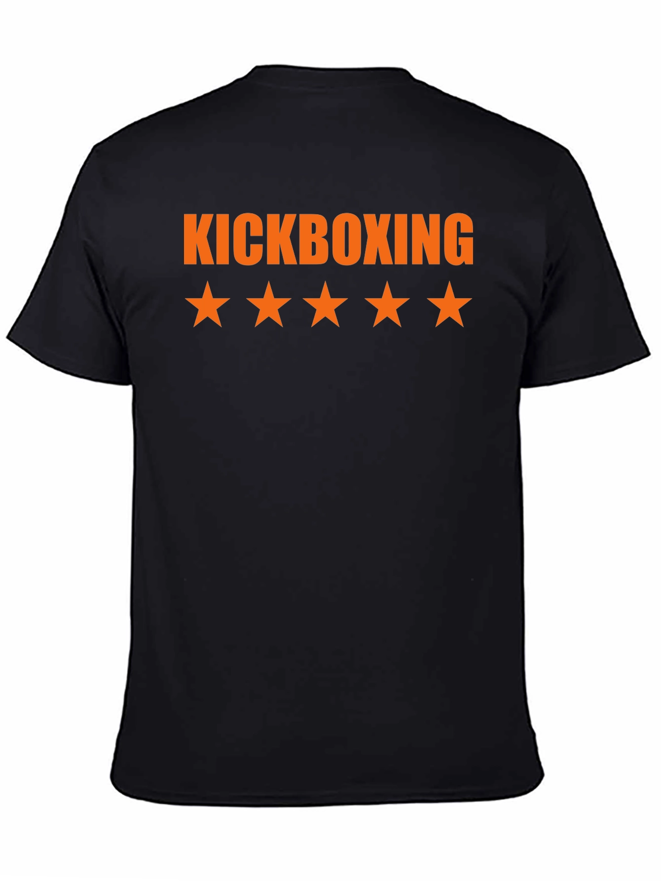 Kickboxing Star T-Shirt - Black Cotton Tee