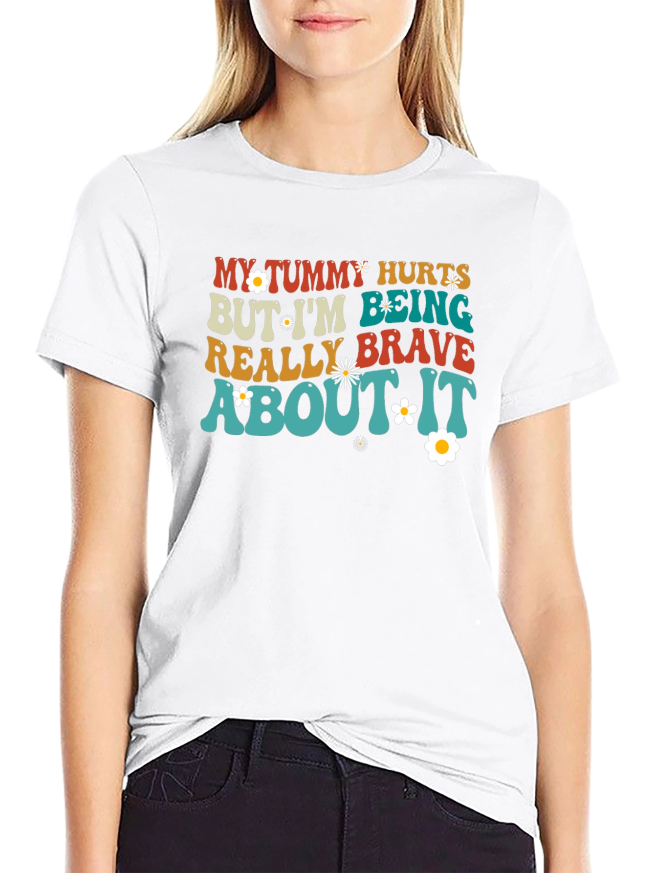 My Tummy Hurts Graphic Tee - Brave & Bold