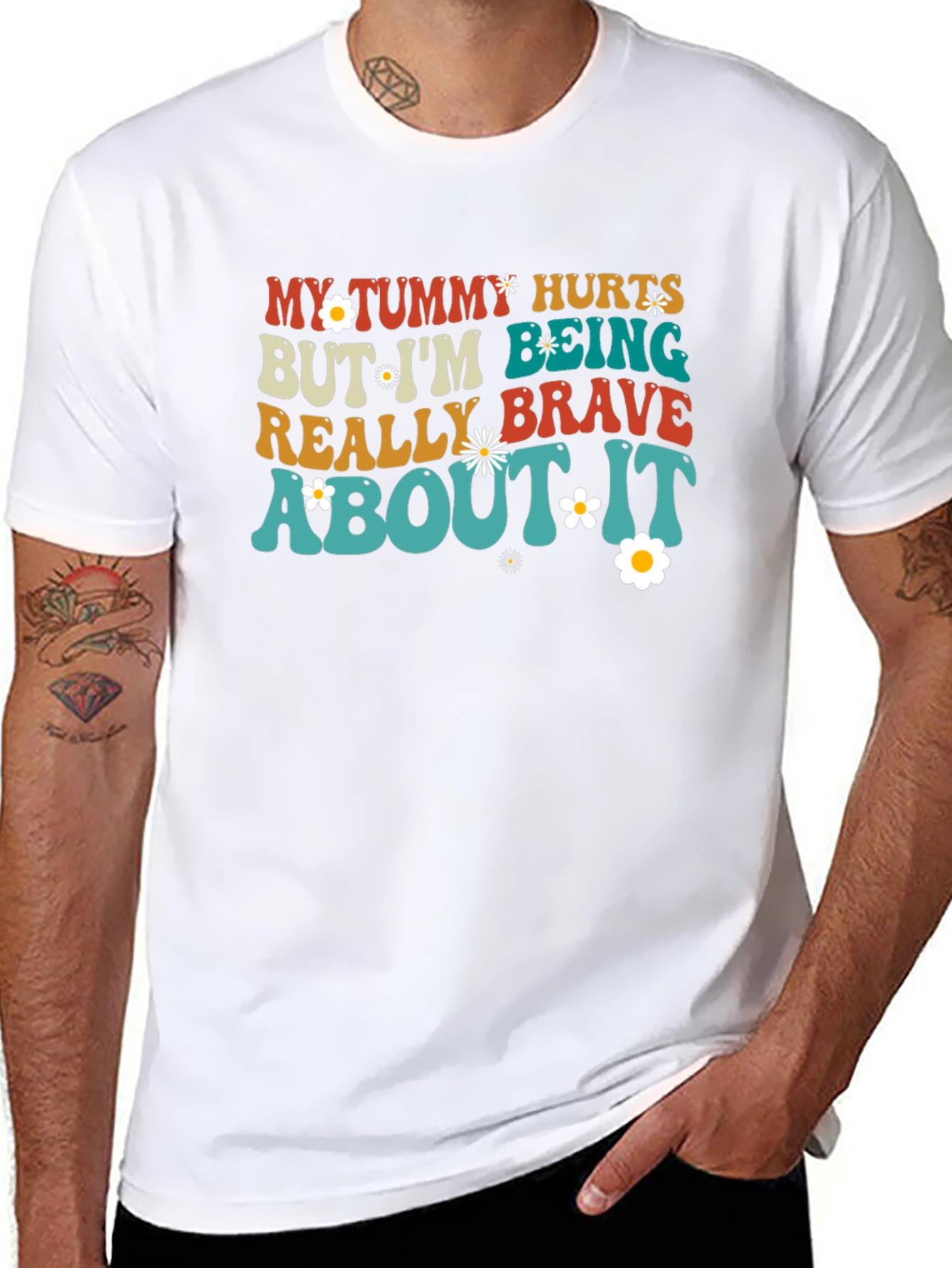 My Tummy Hurts Graphic Tee - Brave & Bold