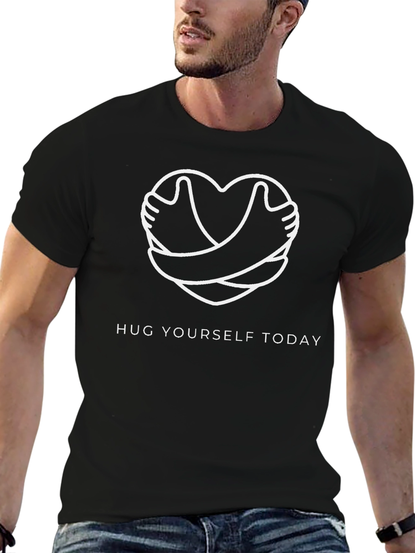 Hug Yourself Today Graphic Tee