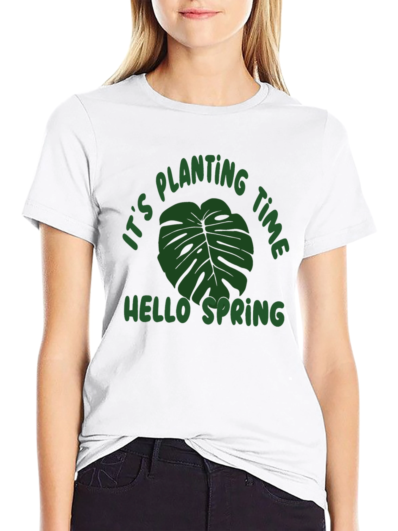 Planting Time Hello Spring Graphic Tee