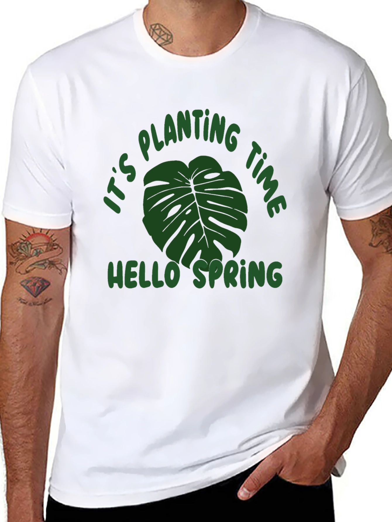 Planting Time Hello Spring Graphic Tee