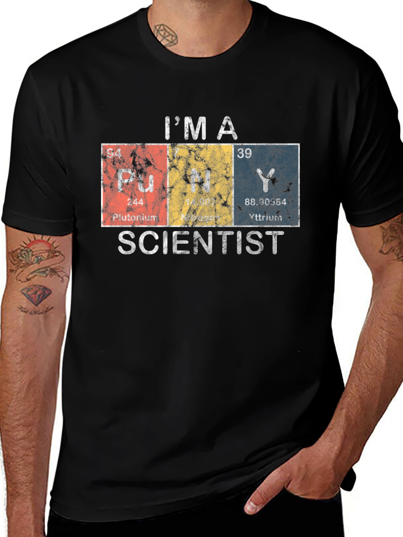 Im A Scientist T-Shirt - Periodic Table Elements