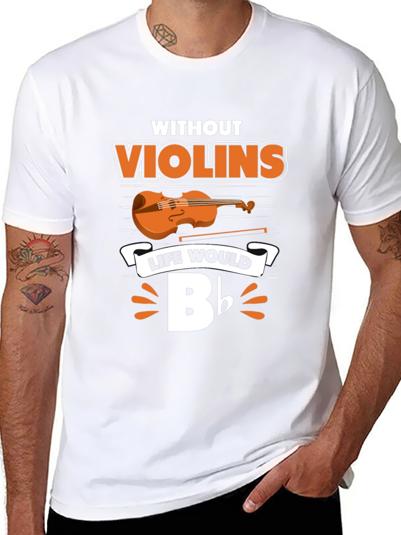 Without Violins Life Would Bb T-Shirt