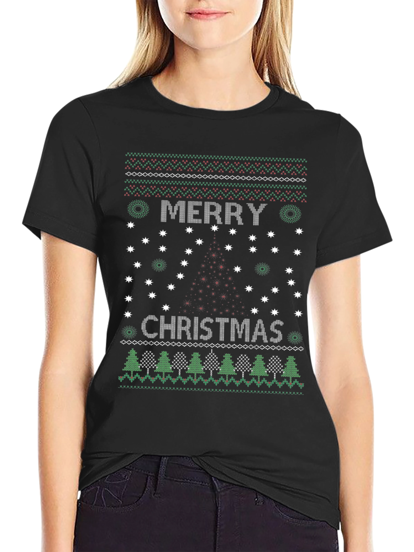Festive Christmas Graphic Tee