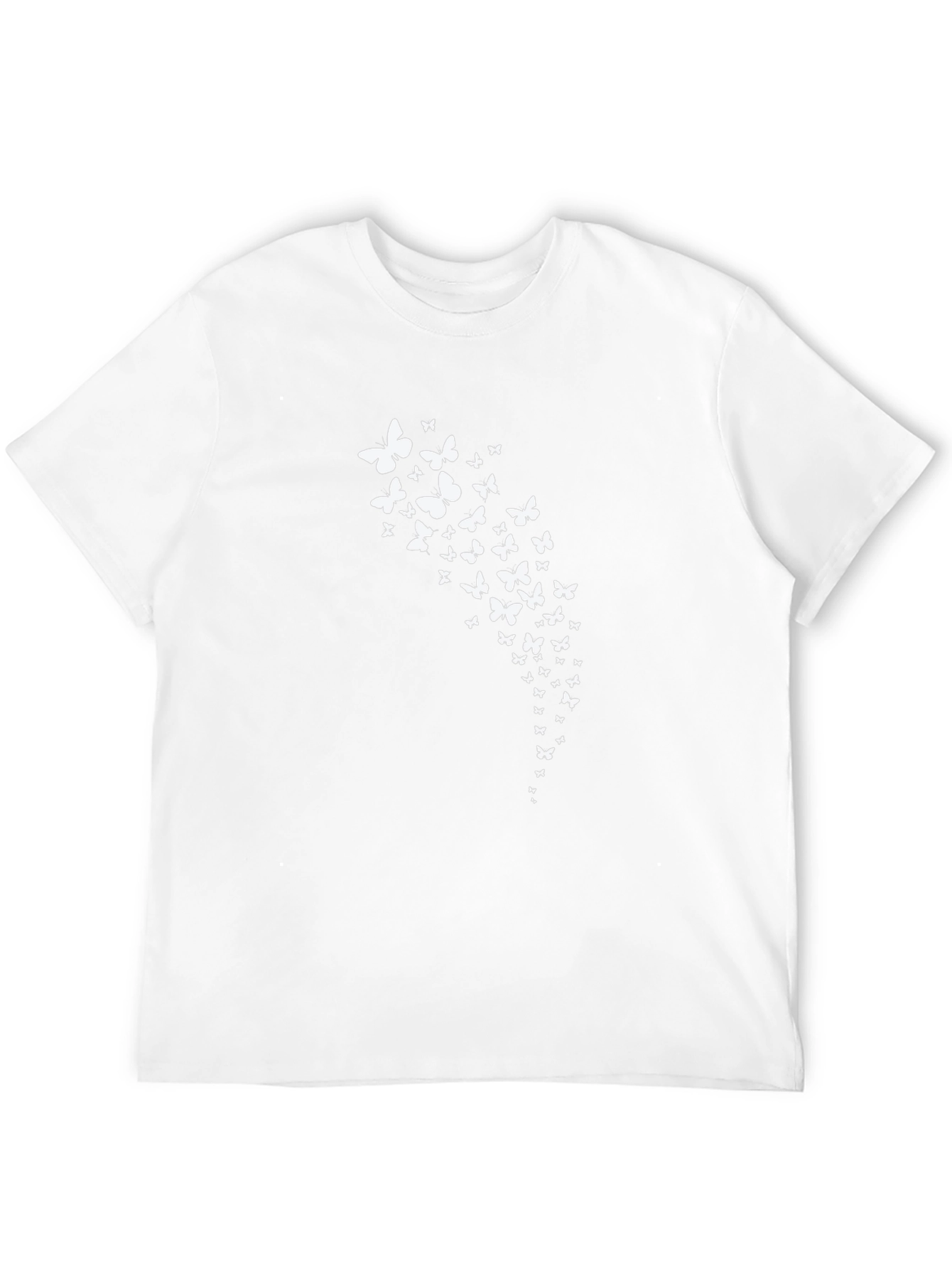 Butterfly Flight Black T-Shirt