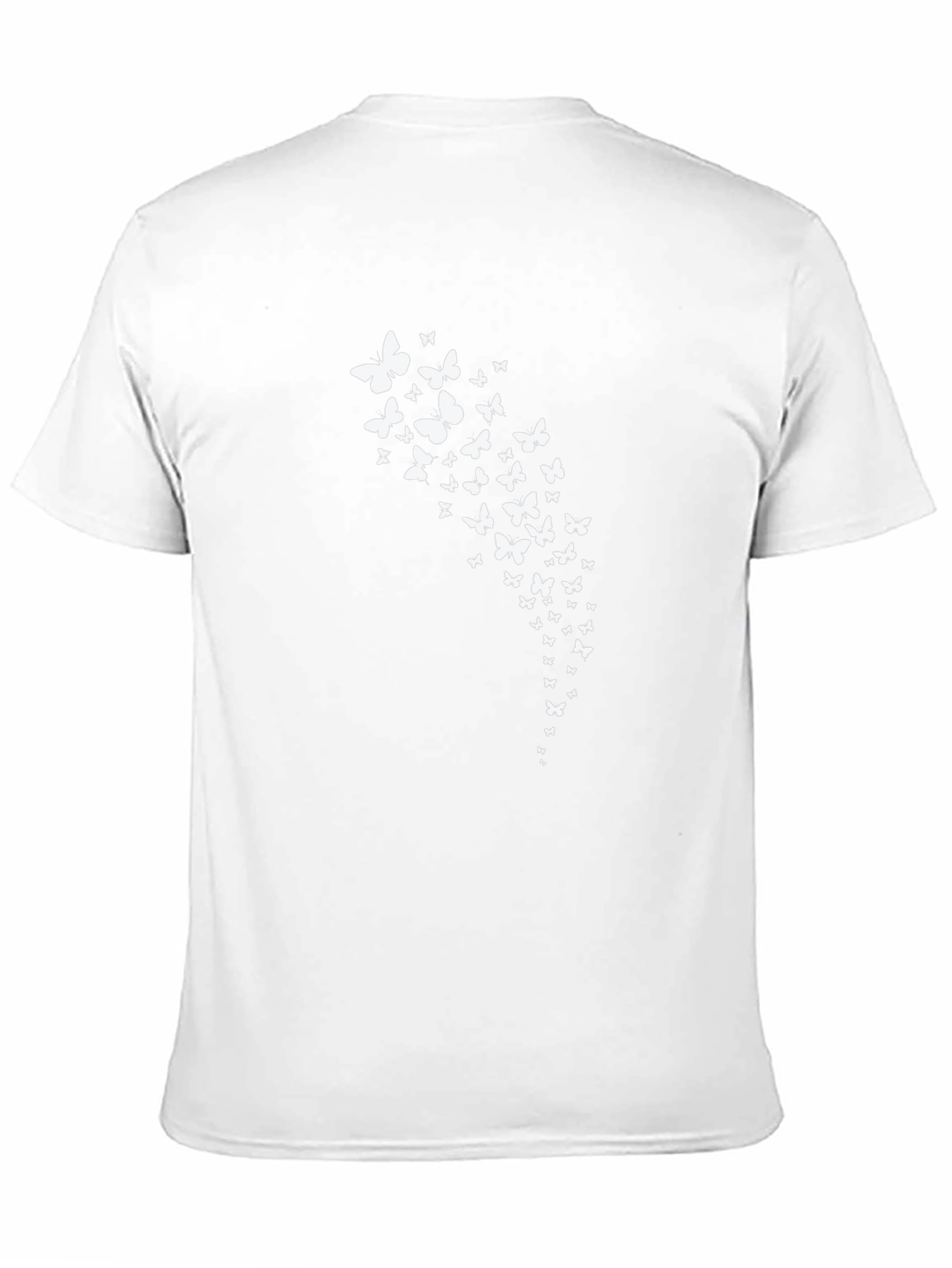 Butterfly Flight Black T-Shirt