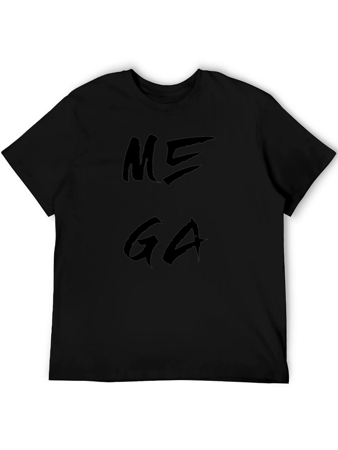 Mega Graphic Black T-Shirt