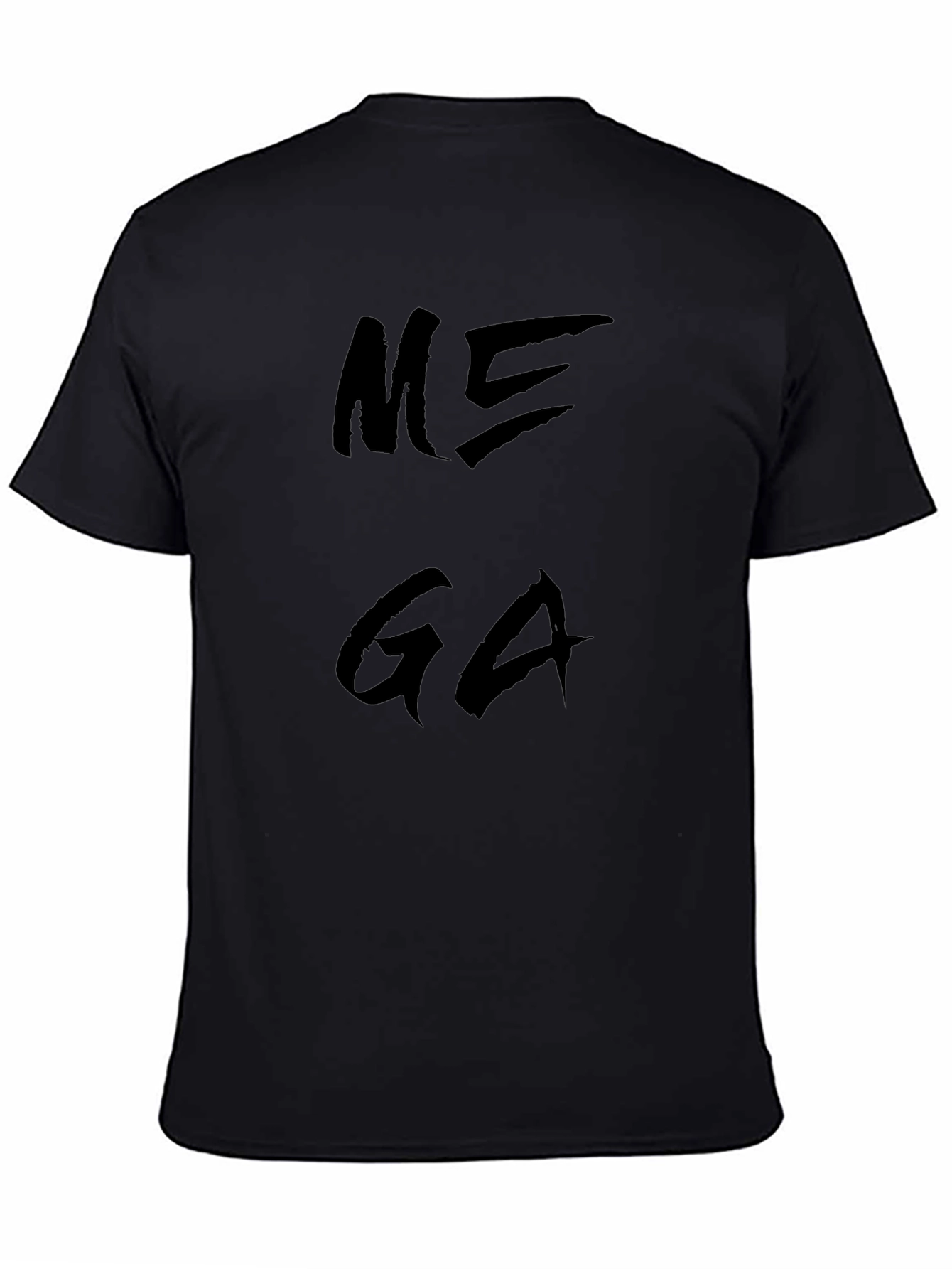 Mega Graphic Black T-Shirt