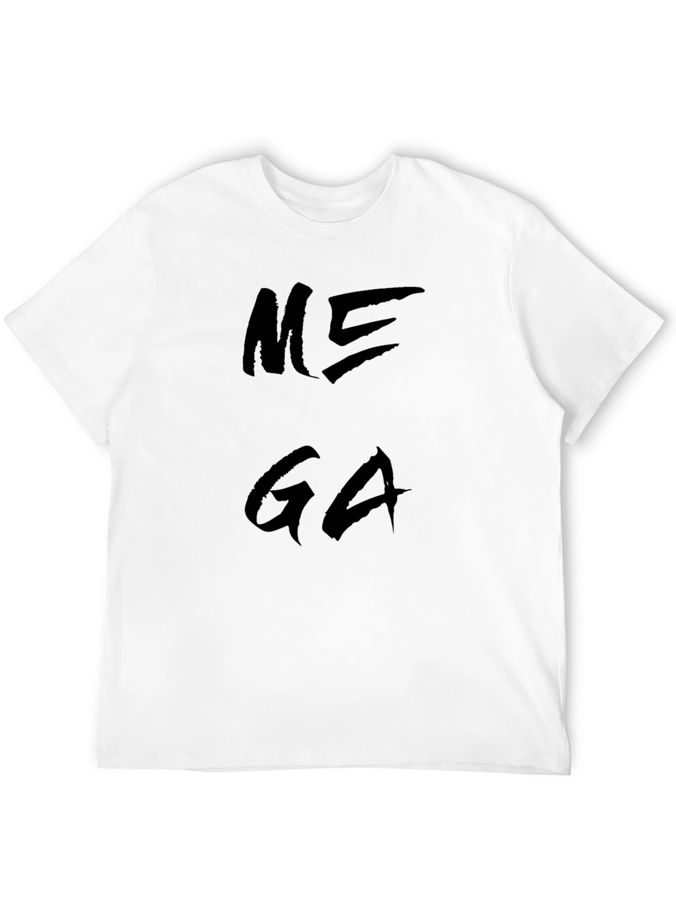 Mega Graphic Black T-Shirt