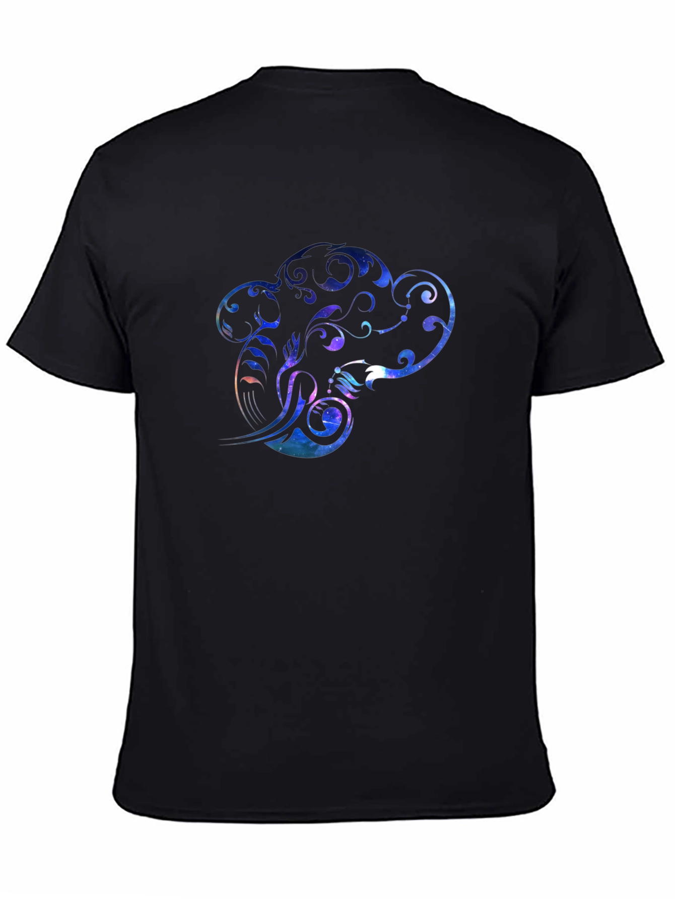 Cosmic Chef Hat Graphic Tee - Black