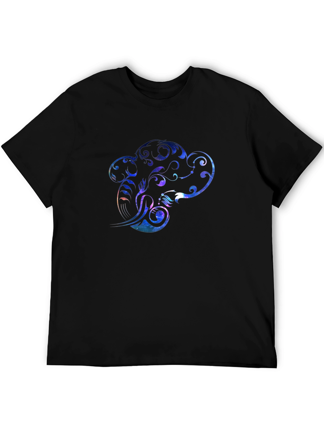 Cosmic Chef Hat Graphic Tee - Black
