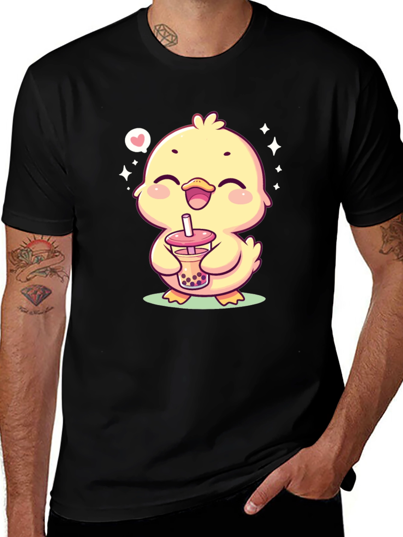 Cute Chick Boba T-Shirt - Kawaii Style