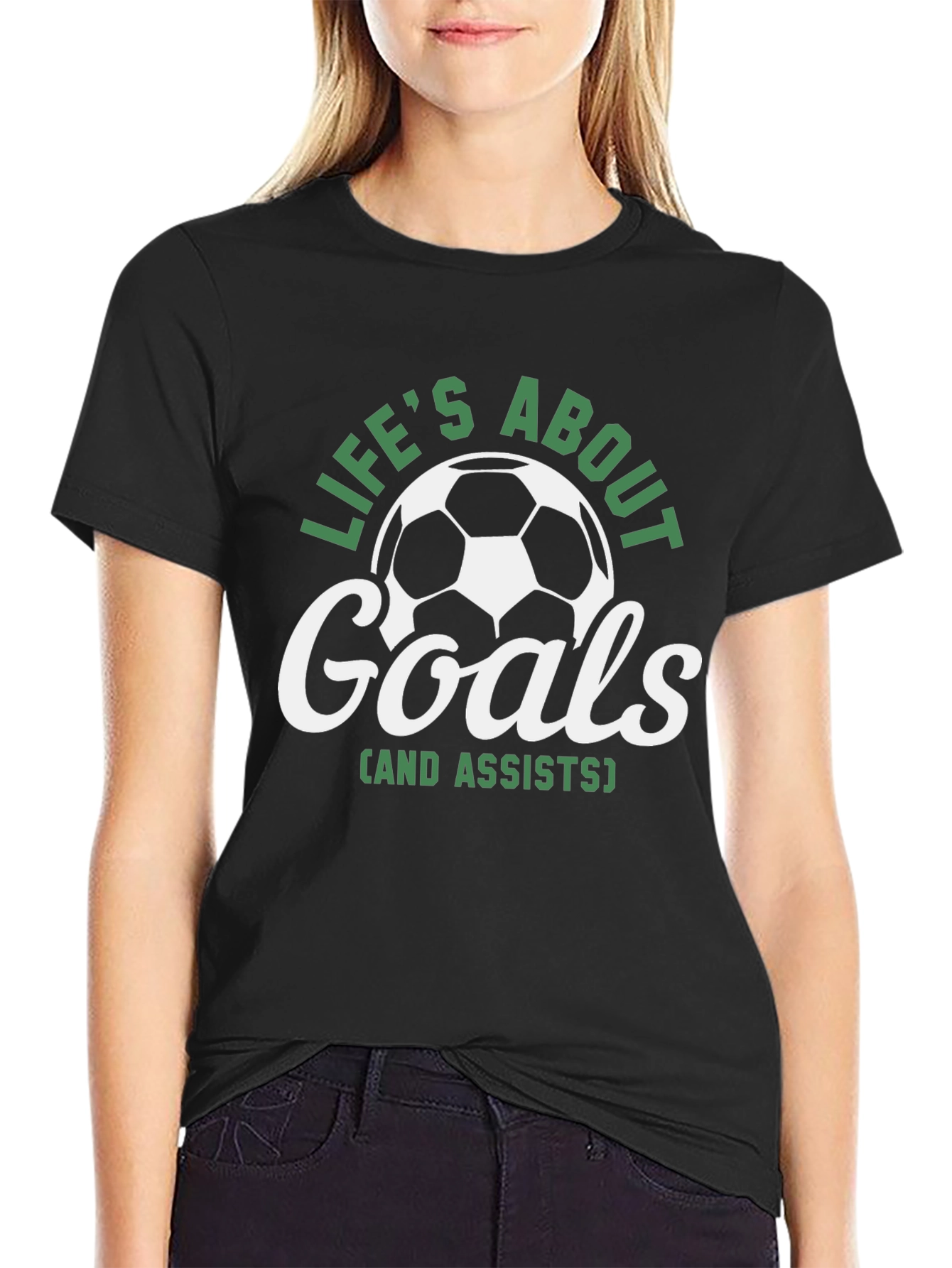 Soccer Life T-Shirt - Goals & Assists