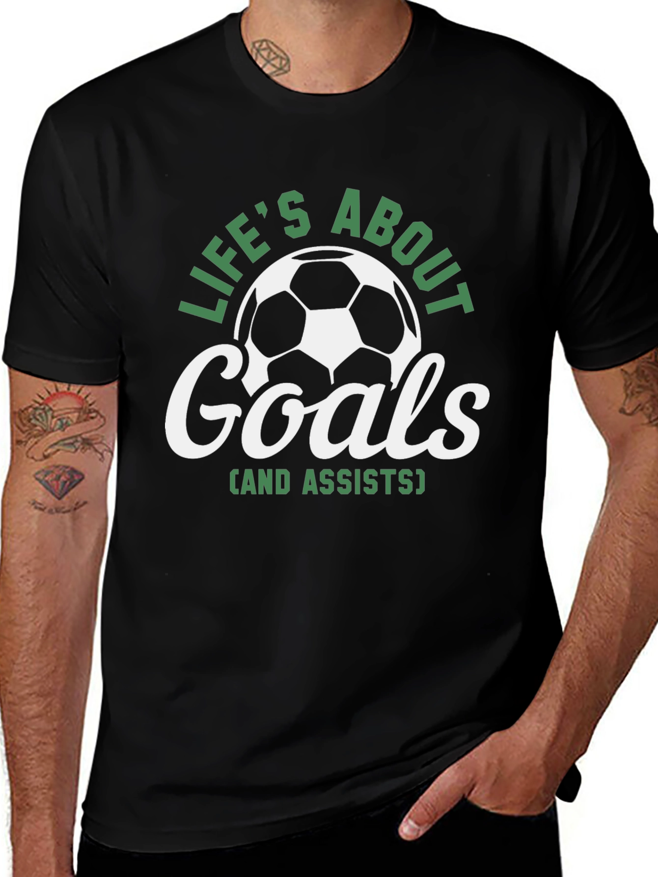 Soccer Life T-Shirt - Goals & Assists