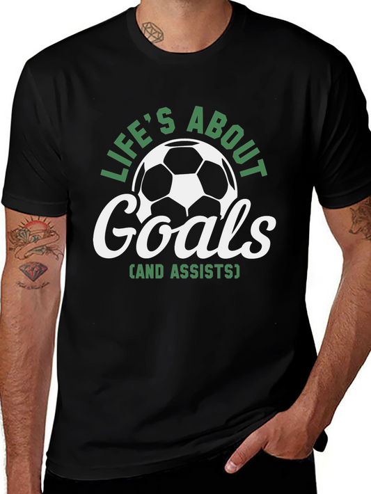 Soccer Life T-Shirt - Goals & Assists