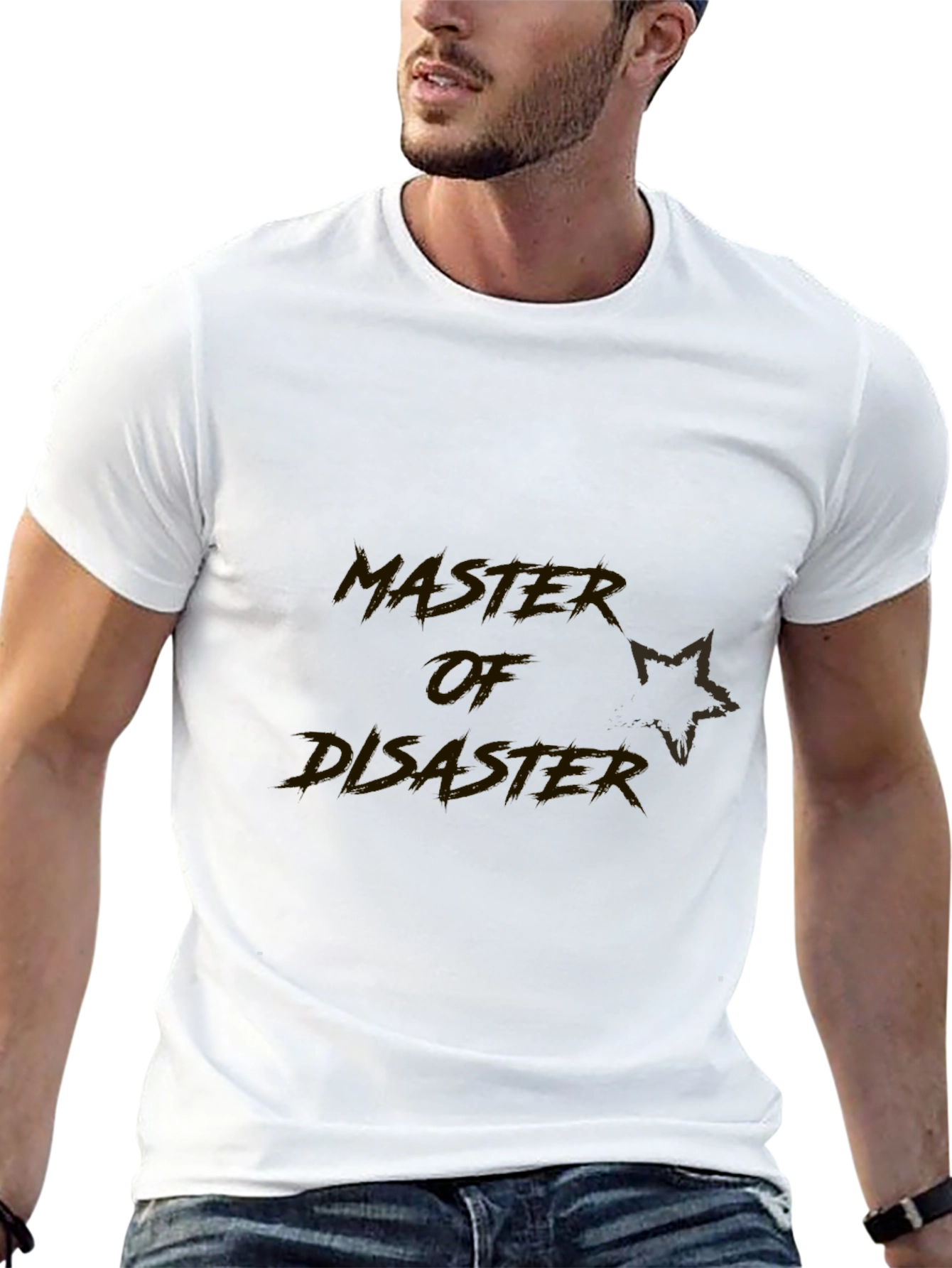 Master of Disaster Black Graphic Tee