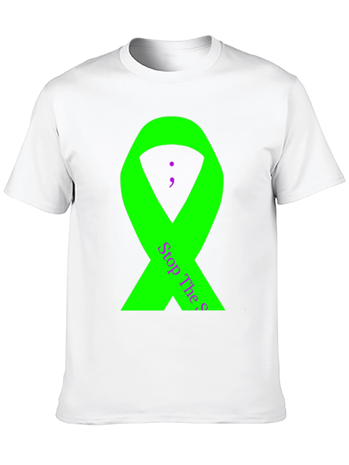 Stop The Stigma Awareness Ribbon T-Shirt
