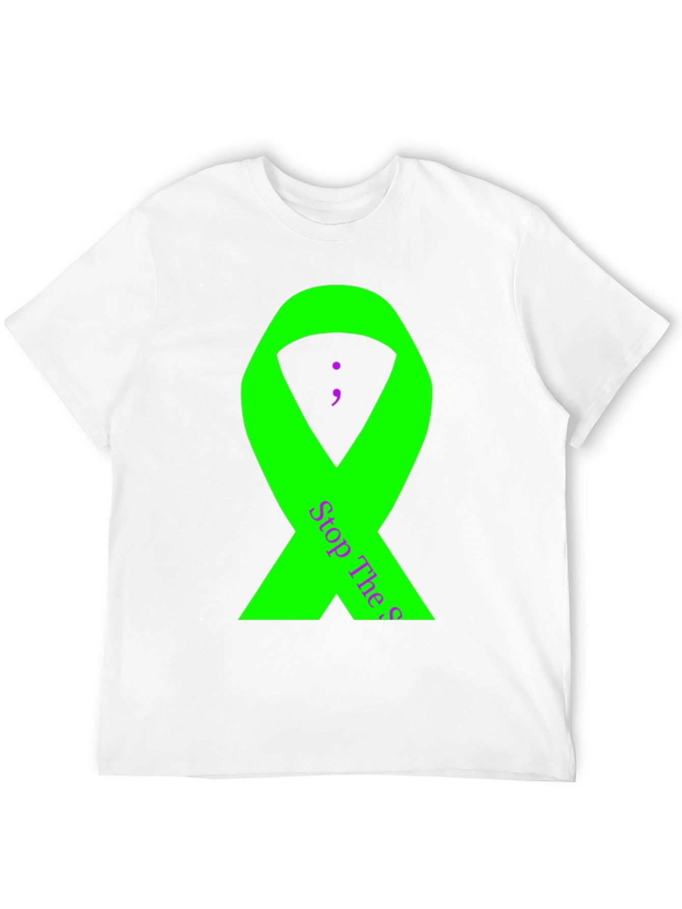 Stop The Stigma Awareness Ribbon T-Shirt